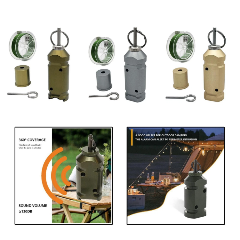 Perimeter Alarm Bear Alarm Device Trip Wire for Survival Backpacking
