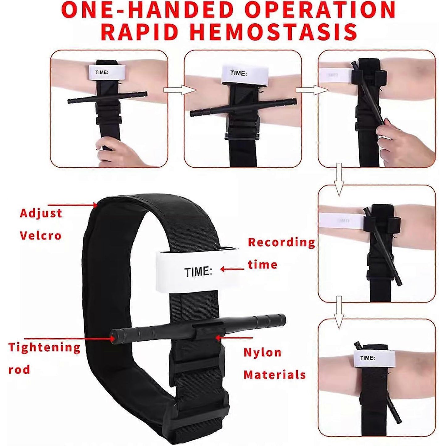 Tourniquet Storage Pouch – Portable First Aid Organizer for Tactical Gear