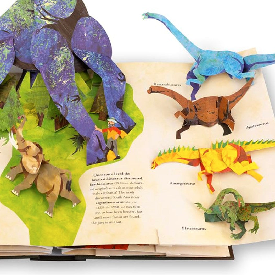 Encyclopedia Prehistorica Dinosaurs Pop-Up ā Stunning 3D Dinosaur Adventure Book for Ages 6-8