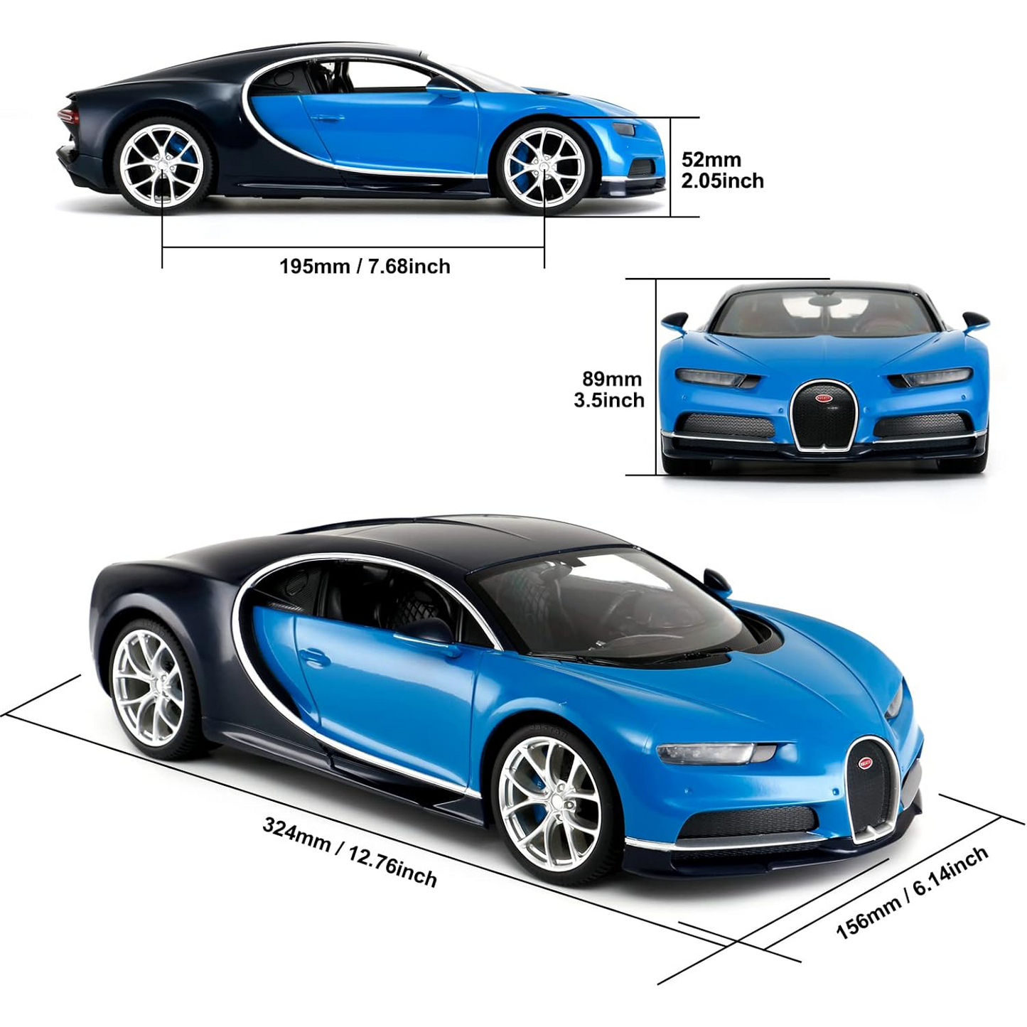 Bugatti Chiron Car Model