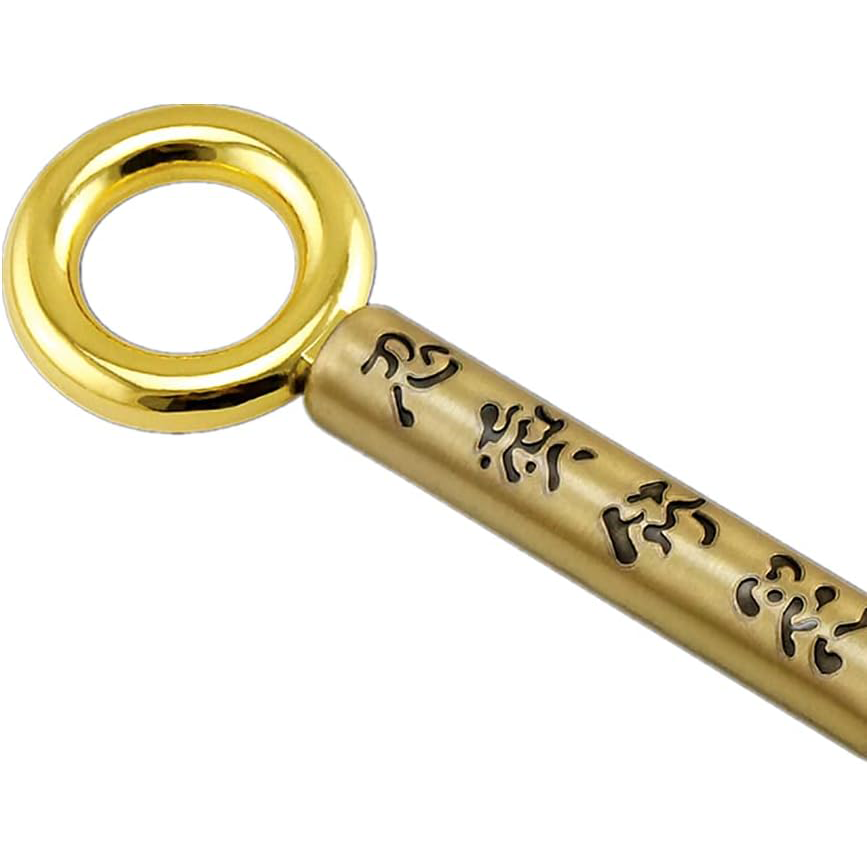 Anime Kakashi Kunai Keychain – 18cm Metal Weapon Replica with Movable Figurine