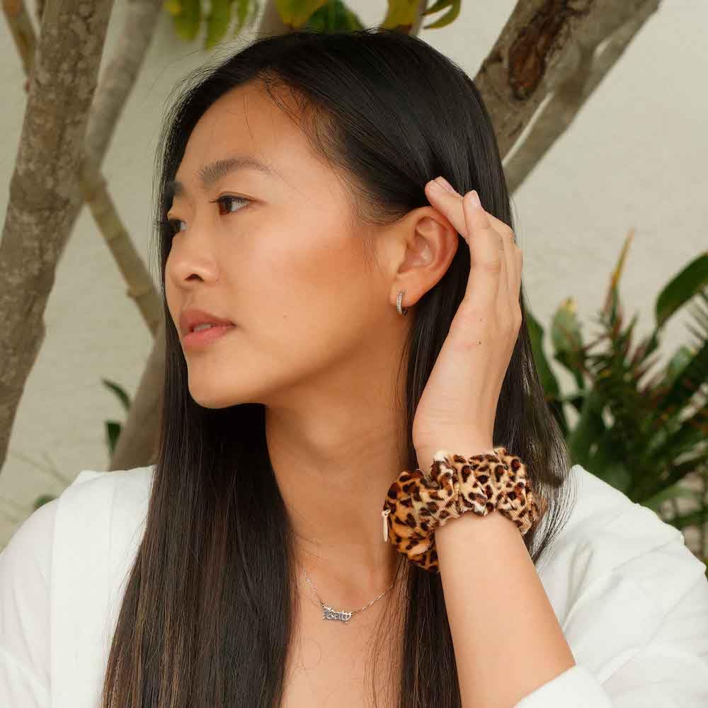 Velvet Scrunchies with Hidden Zipper Pocket β 3 Pack Assorted