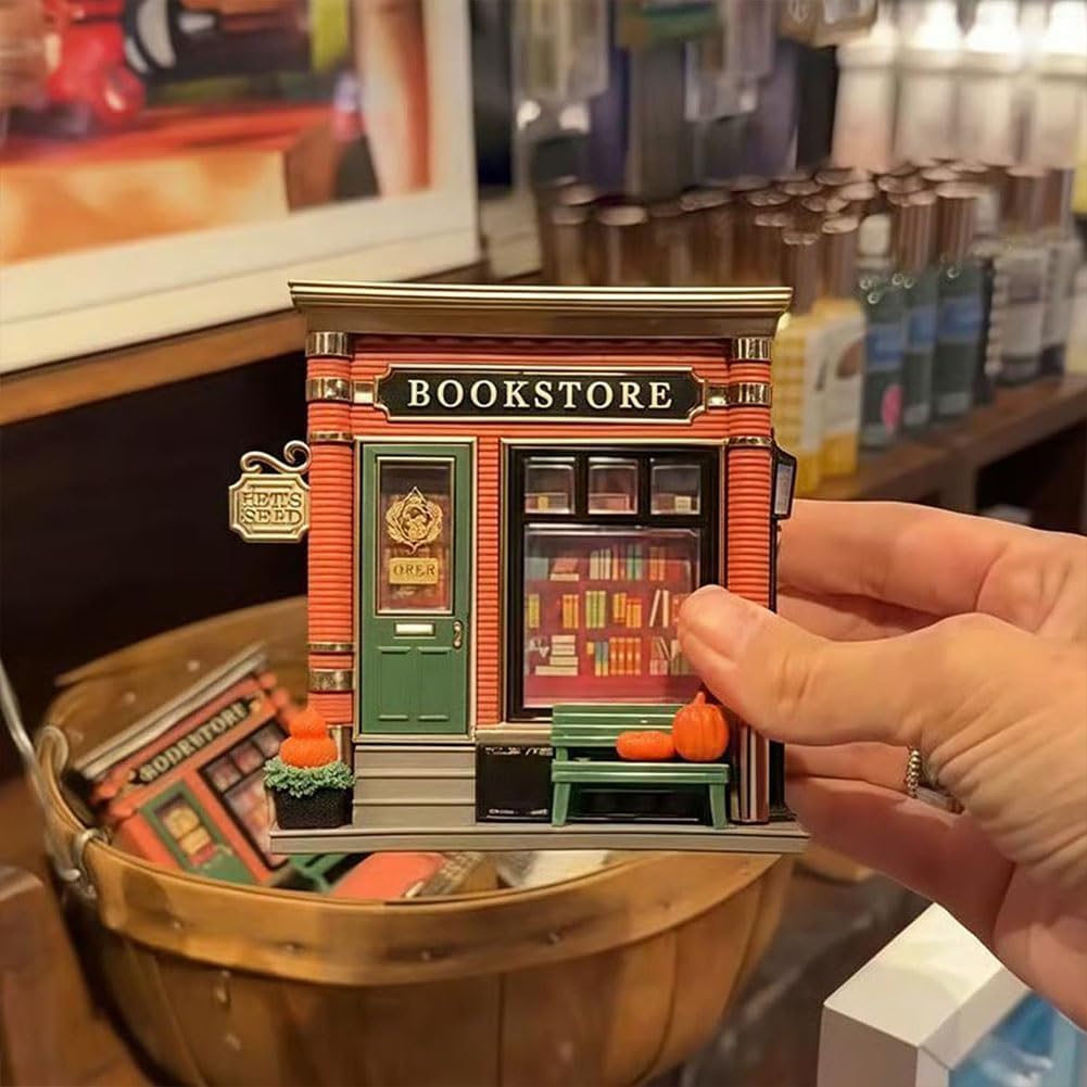 Autumn Bookstore Projector ā Light & Fragrance in One