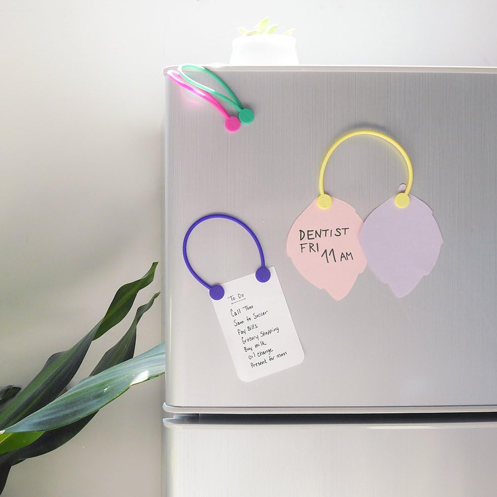 20-Pack Reusable Silicone Magnetic Ties ā Versatile Cable Ties for Bundling and Organizing