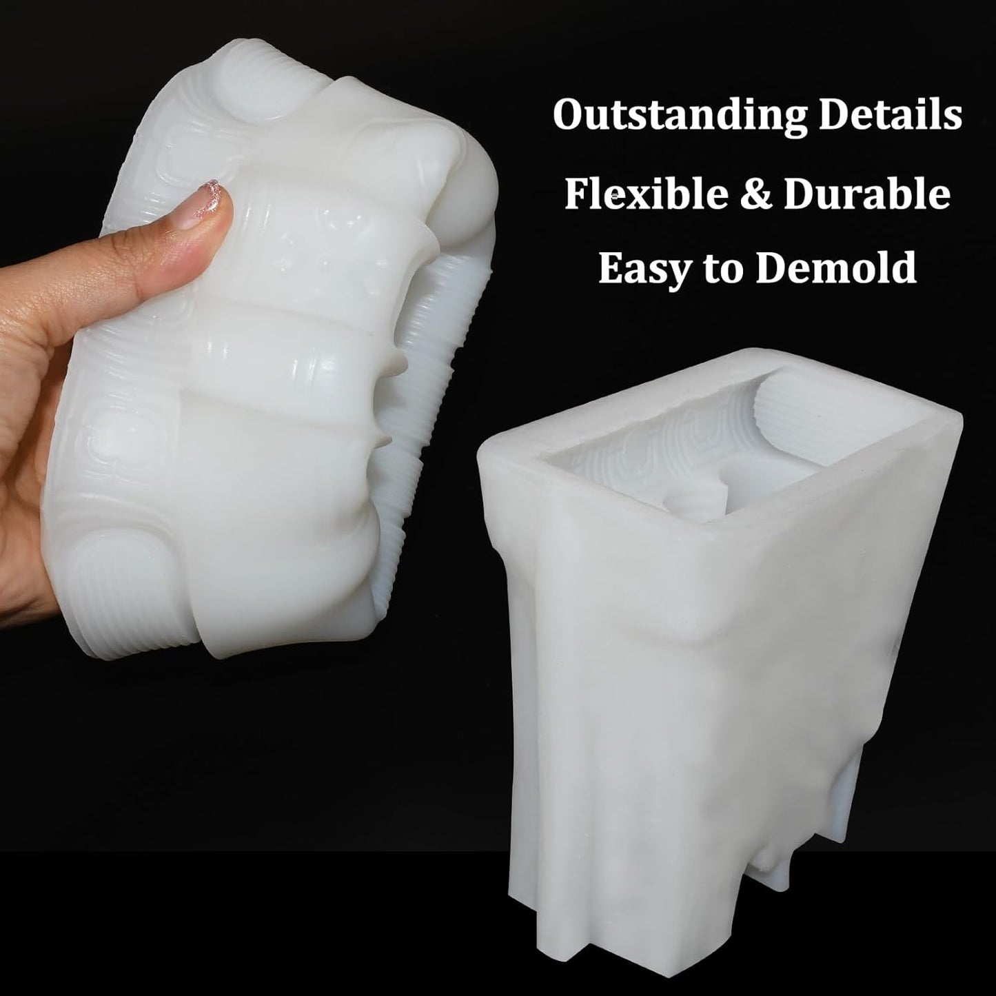 Classic Book Stack Candle Mold β Create Elegant Literary-Inspired Candles