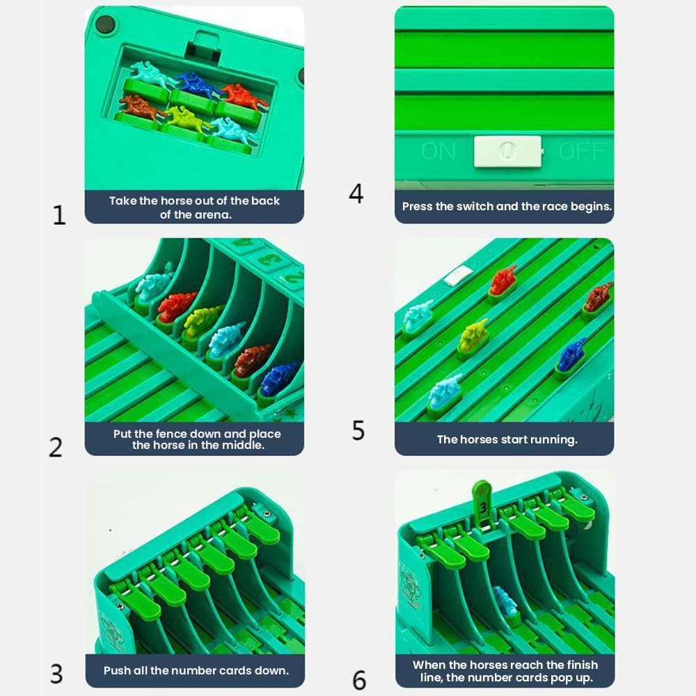 Electronic Horse Racing Game ā Exciting Family & Party Entertainment