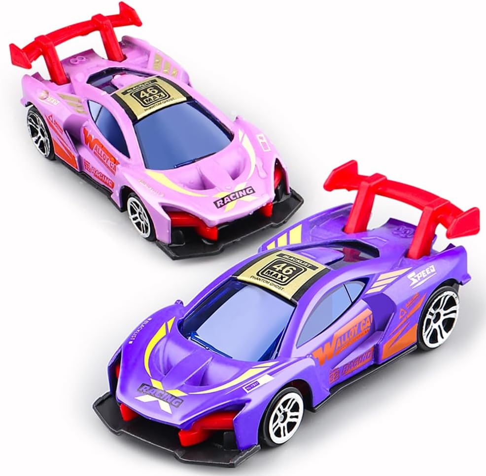 1:64 Scale Die-Cast Car Model β Color-Changing Temperature-Sensitive Toy for Kids | Zinc Alloy Pull-Back Vehicle