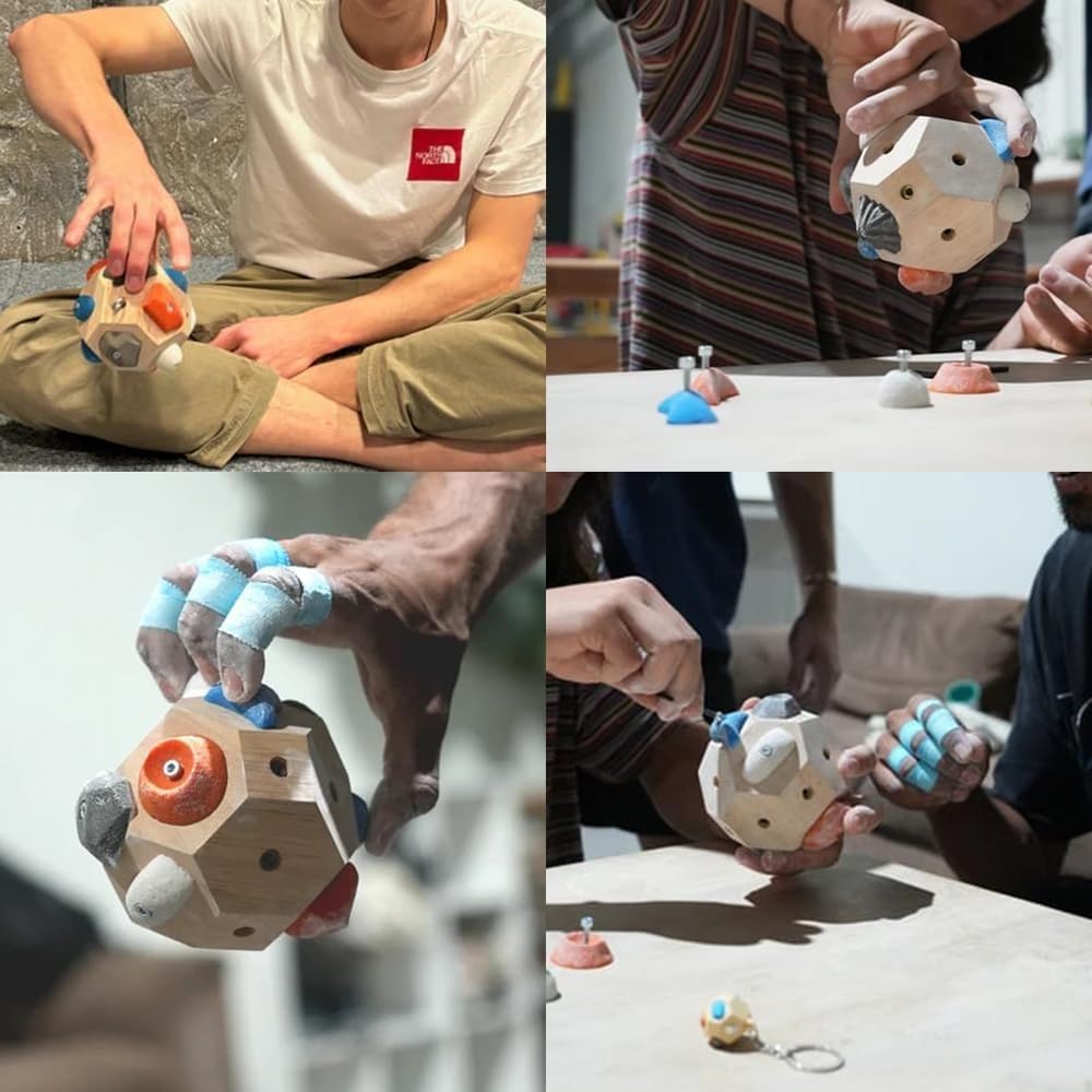 Boulder Block โ Tactile Finger Climbing Game for Strength & Fun