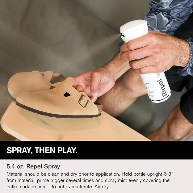Waterproof Shoe Protector Spray – PFAS-Free, Non-Aerosol, Water-Based Stain & Liquid Repellent