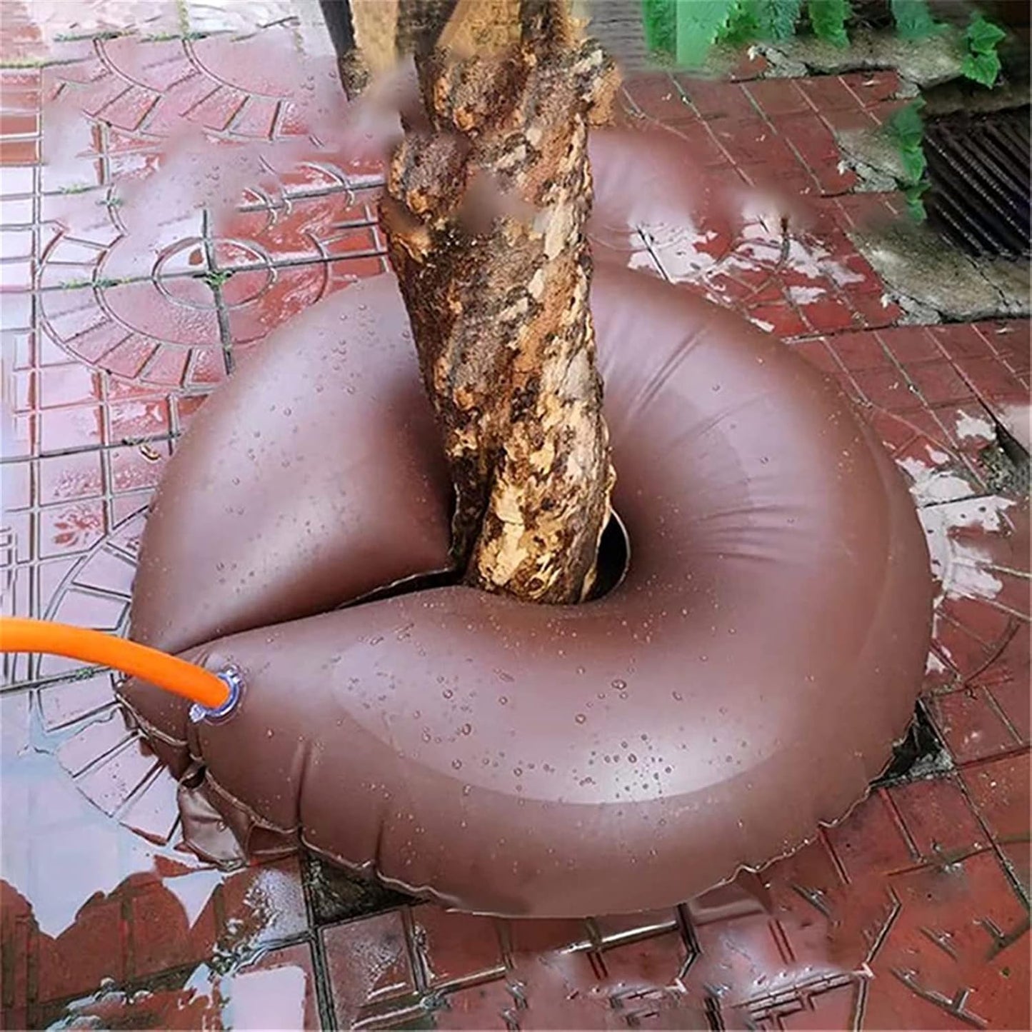 15-Gallon Tree Watering Ring – Slow Release Irrigation Made Easy