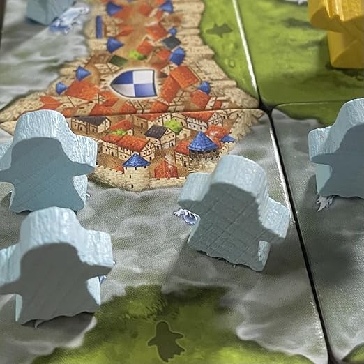 Carcassonne: Nebbia – Italian Edition | Cooperative Expansion with Increasing Challenges