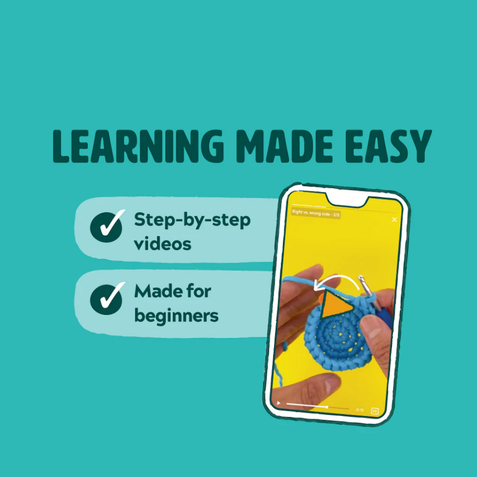 Rainbow Crochet Kit β DIY Handmade Toy Tools