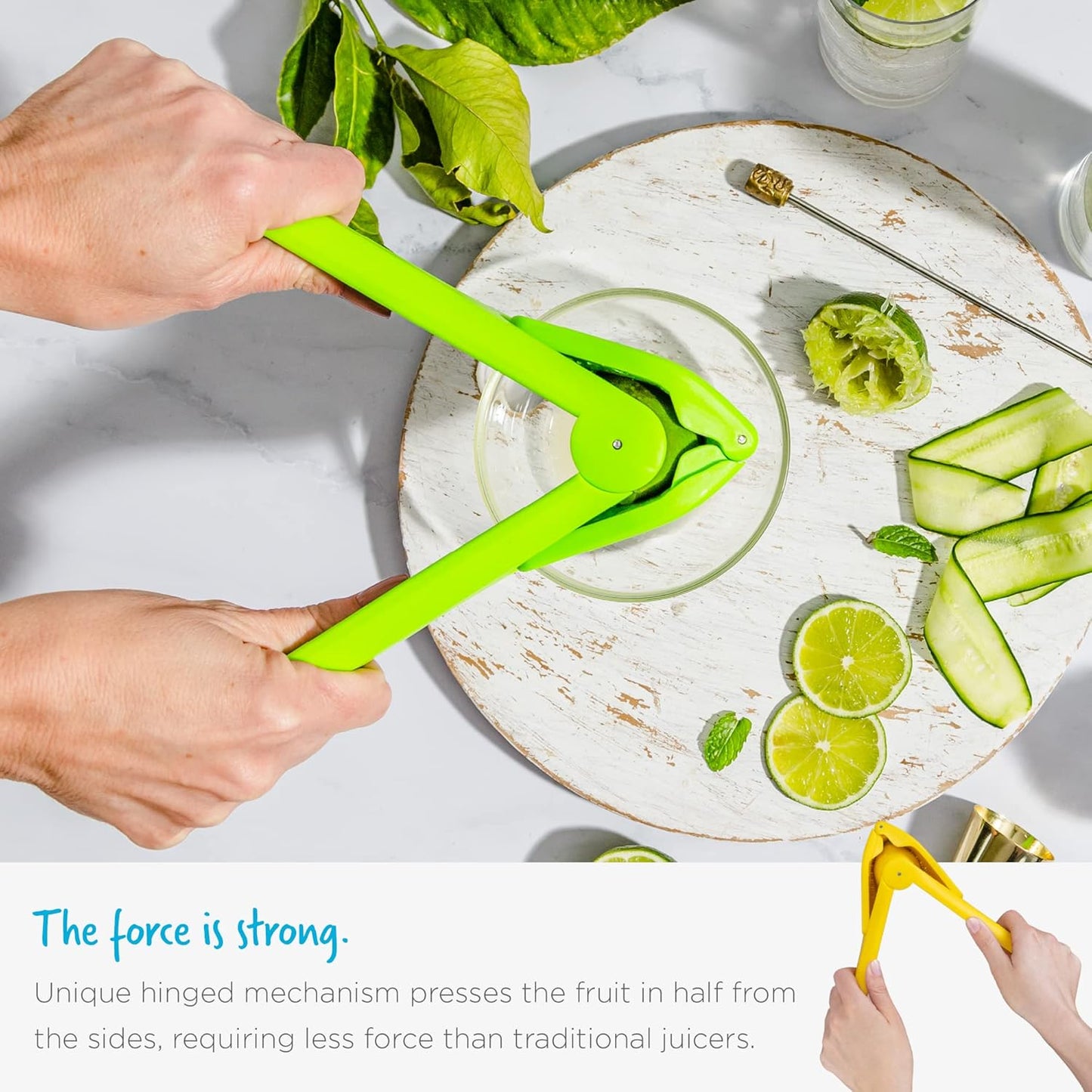 Original Lemon Juicer ā Easy-Squeeze Foldable Citrus Press, 10-Inch, for Limes & Lemons