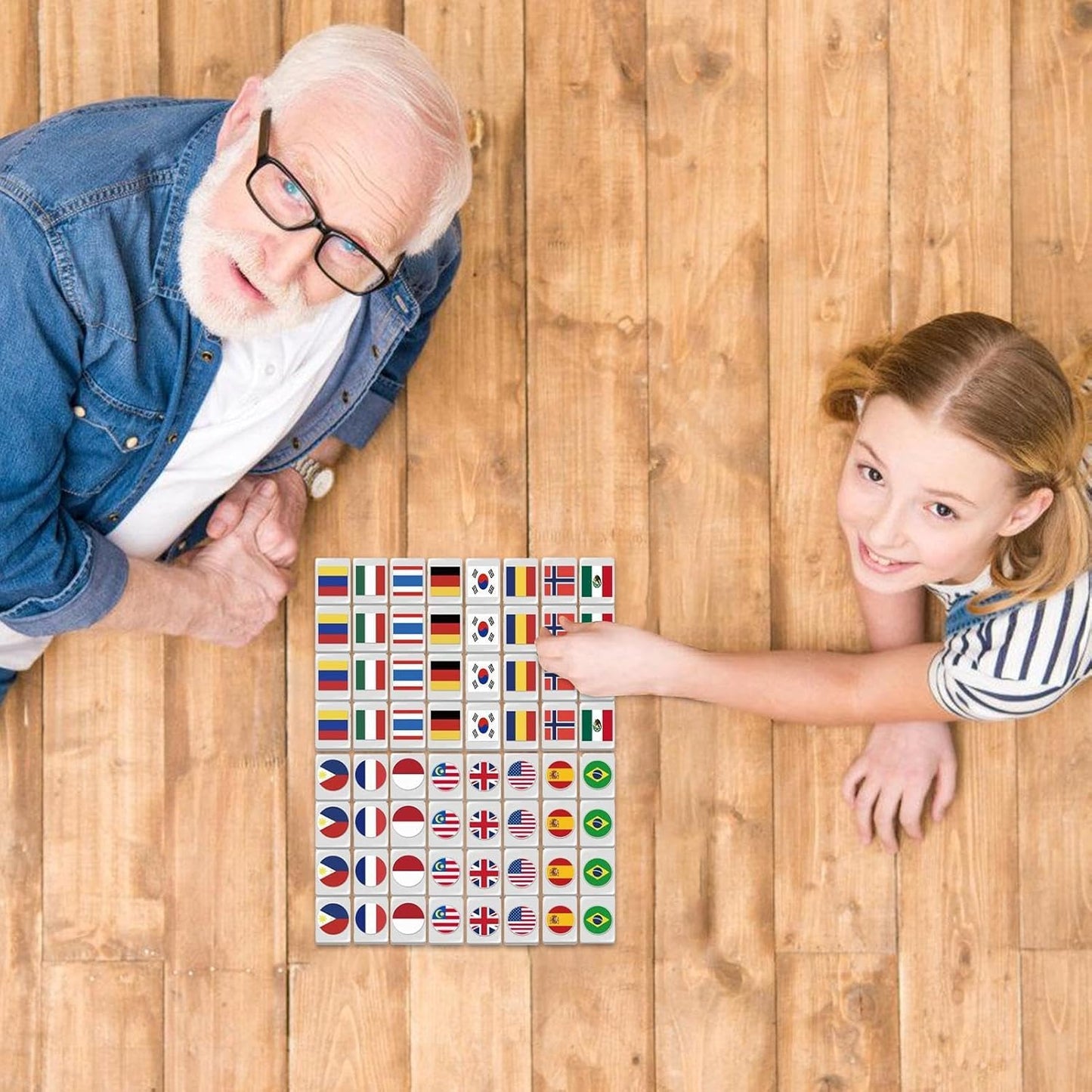 Seaside Escape Mahjong Tile Game β 65 Tiles (Flag vs Flag) β Viral TikTok Rummy Domino Game