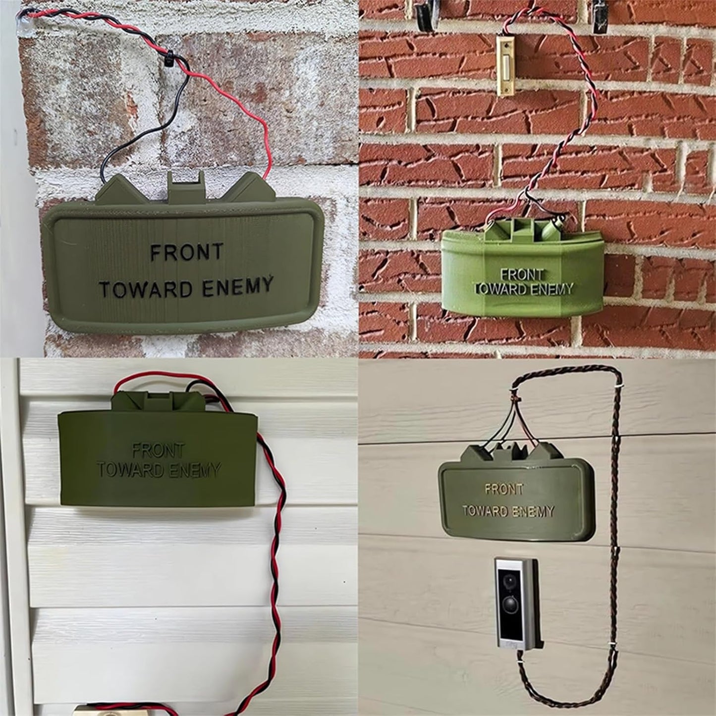 Prank & Security Doorbell Accessory β Funny and Functional Home Decoration