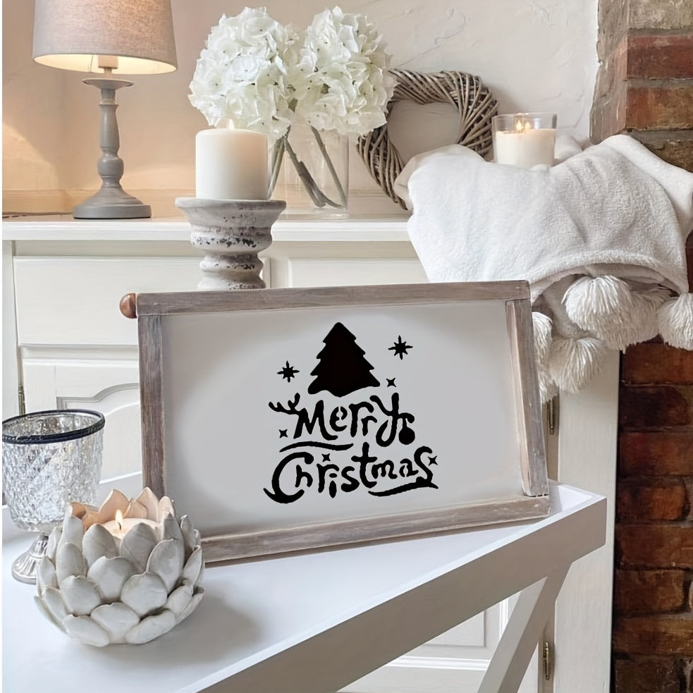 Christmas Painting Stencils ā 14 Festive Designs for Holiday Crafts & DIY Projects (Set of 20)