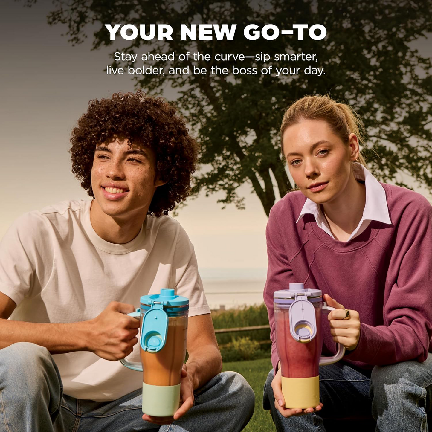 Powerful Ice Crushing Blender ā Compact Blender with One-Touch Programs