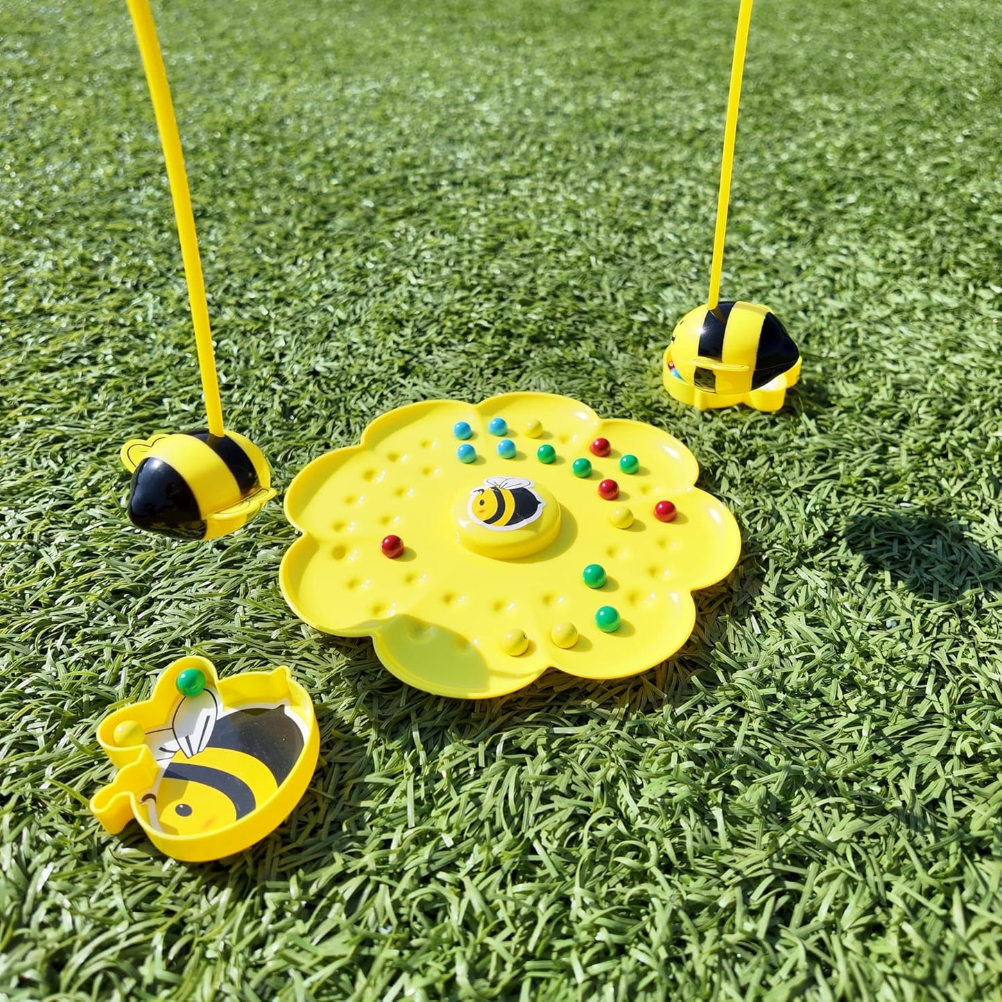 Bee-Shaped Plastic Interactive Toy – Fun Multiplayer Educational Game for Family & Friends