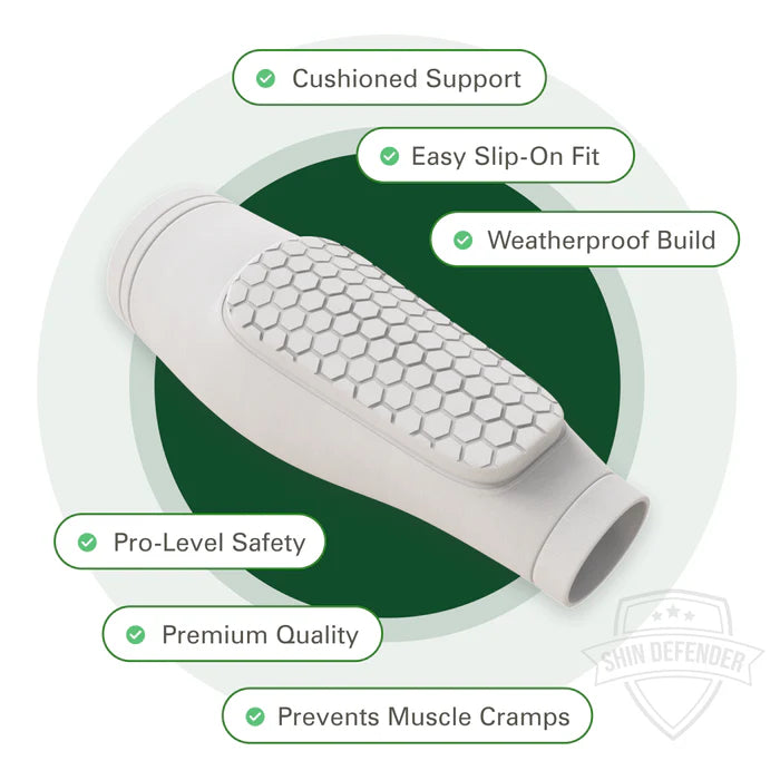 Shin Guards with Honeycomb Padding – Lightweight Protection for Kids & Adults