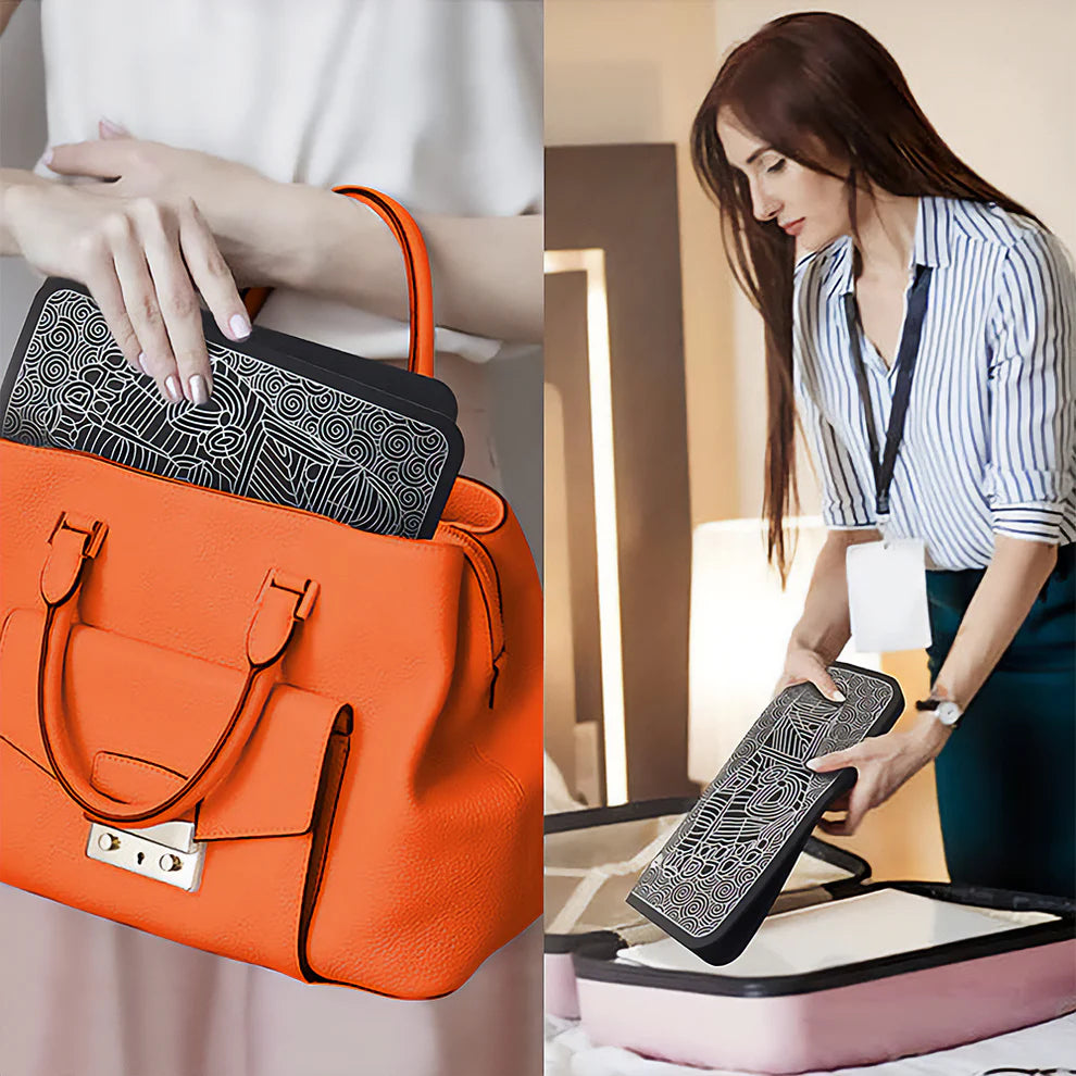 Foot Massage Mat – Pulse Smart Massage Pad | Home Foot Therapy Machine with Remote Control