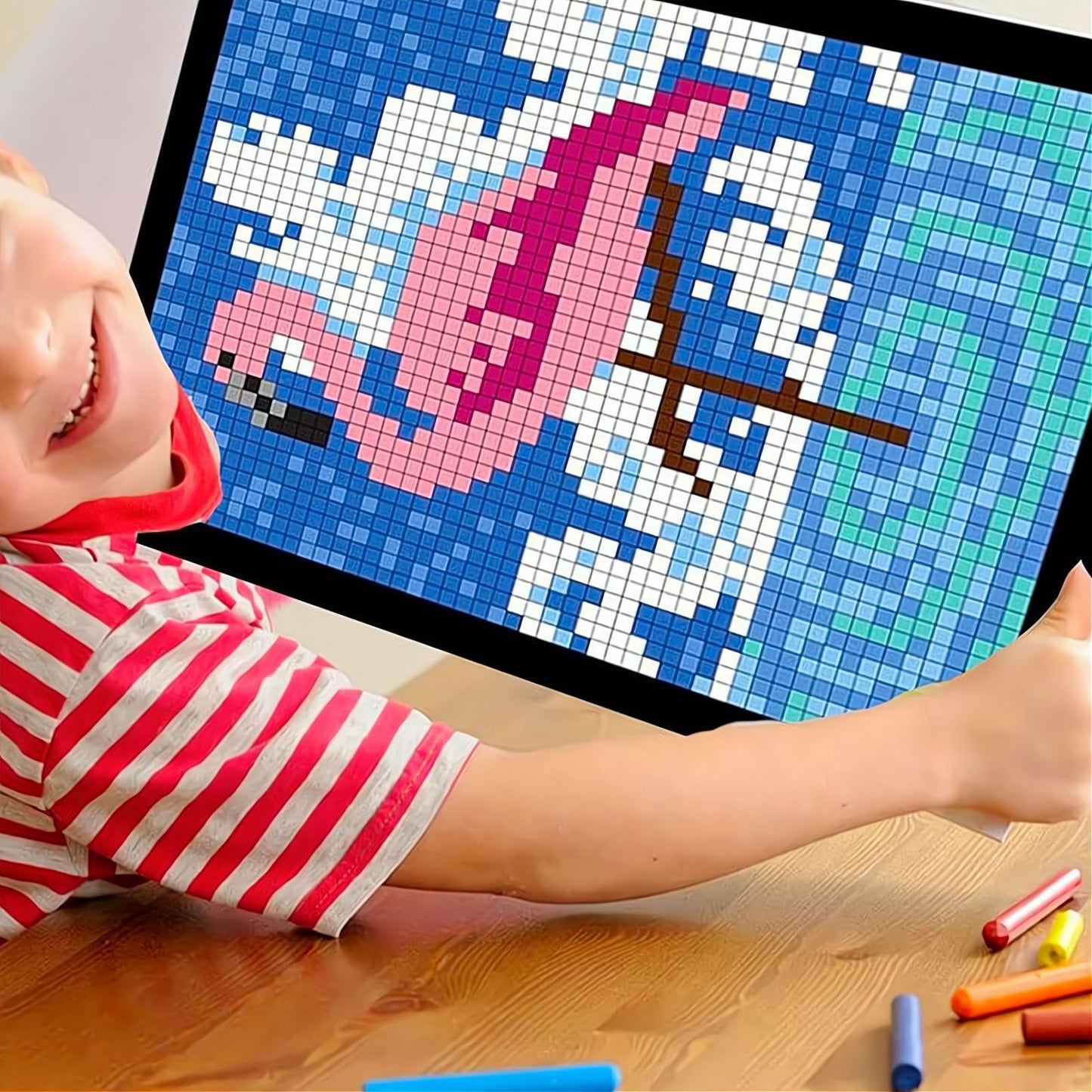 100 QUEST Number Coloring Book Set – Squares + Triangles + Hexagons + Circles (Black Background)