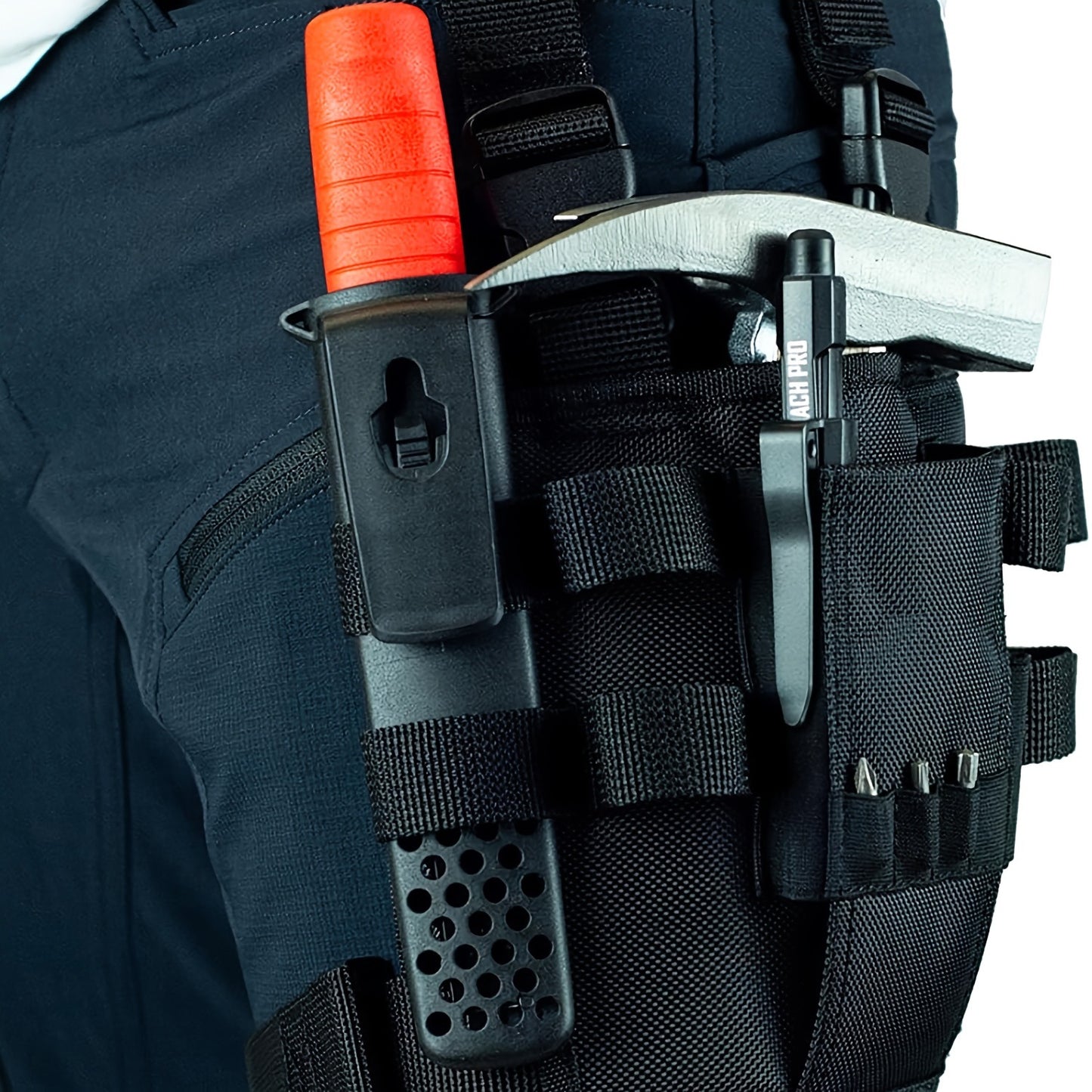 Portable Nylon Tool Waist Bag – Multifunctional Storage Leg & Waist Pouch | Wear-Resistant | Ideal for Electricians & Outdoor Repairs