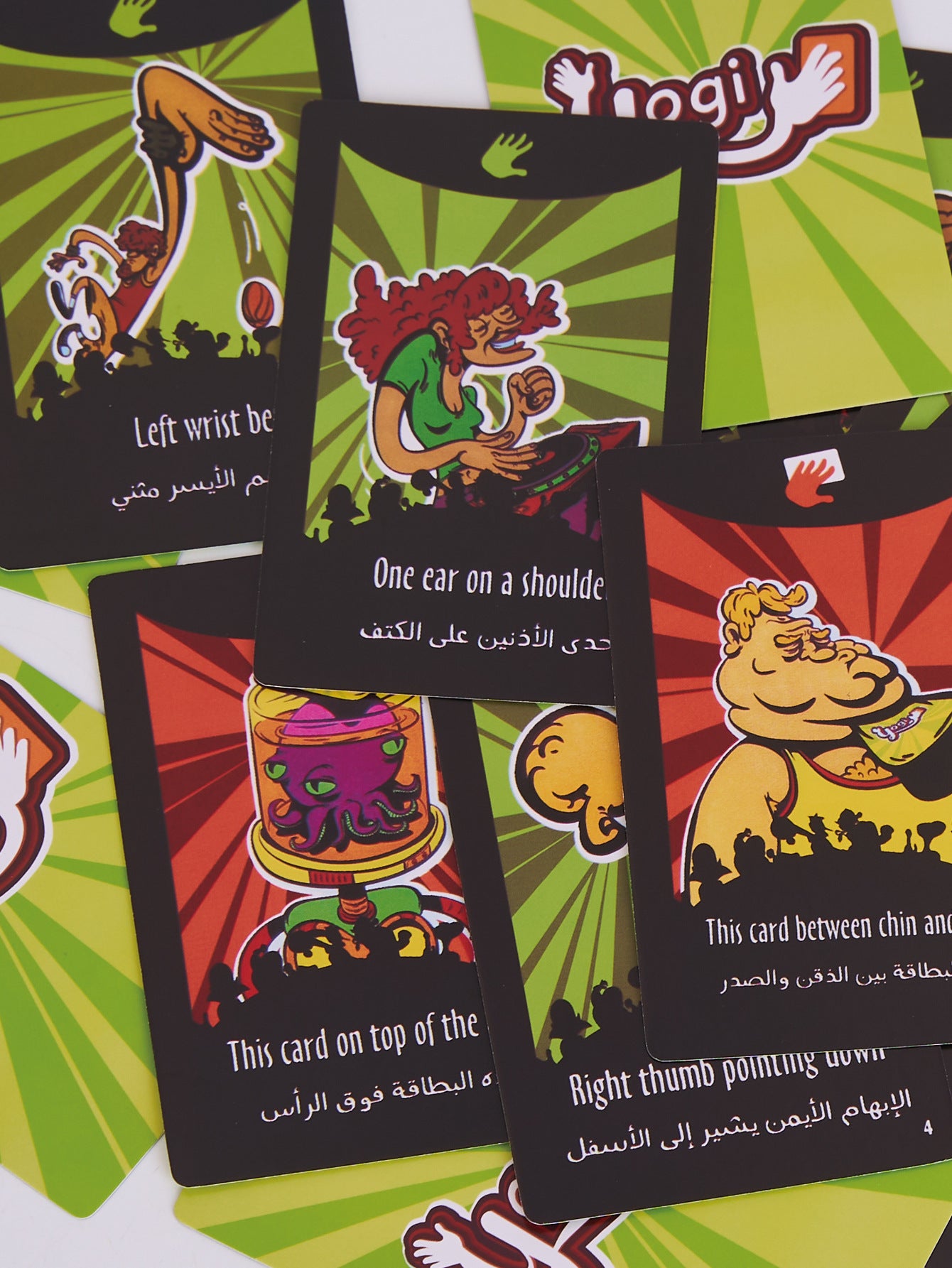 Arabic Observer Fun Card Game – 54 Cards | Party Interaction, Reaction & Observation Challenge