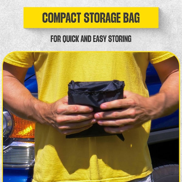 Reversible All-Season Windshield Cover – Heat & Snow Protection Made Easy