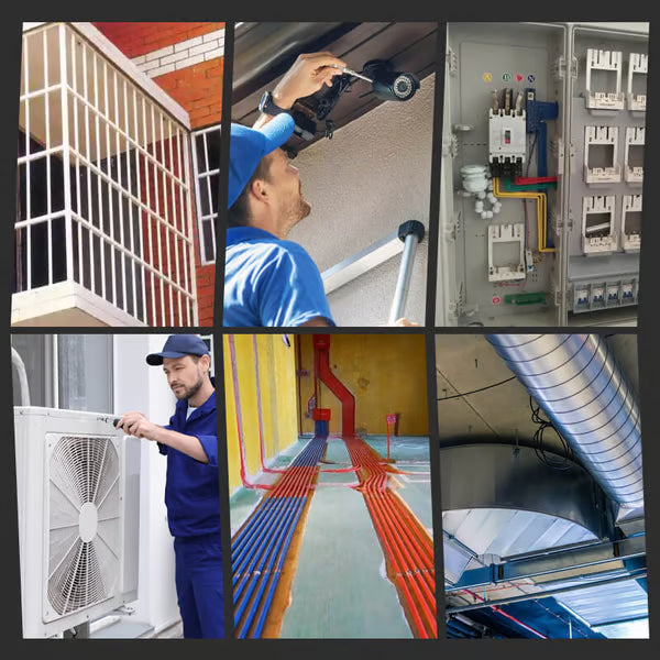 Pneumatic Nail Gun with Dual Soundproofing – Ideal for Woodworking & Decoration