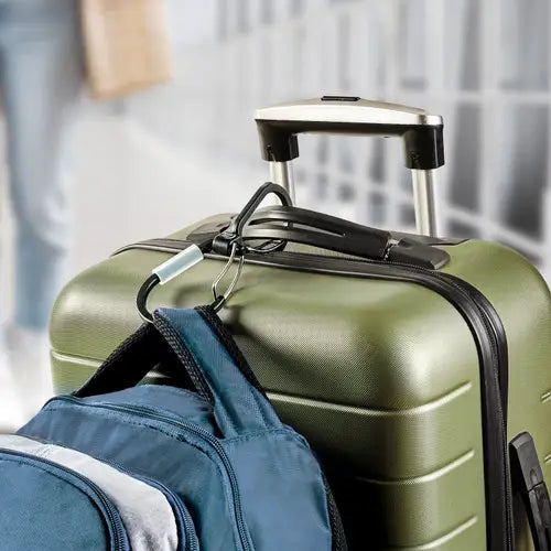 360° Rotating Dual Carabiner - Compact and Versatile Gear Organizer