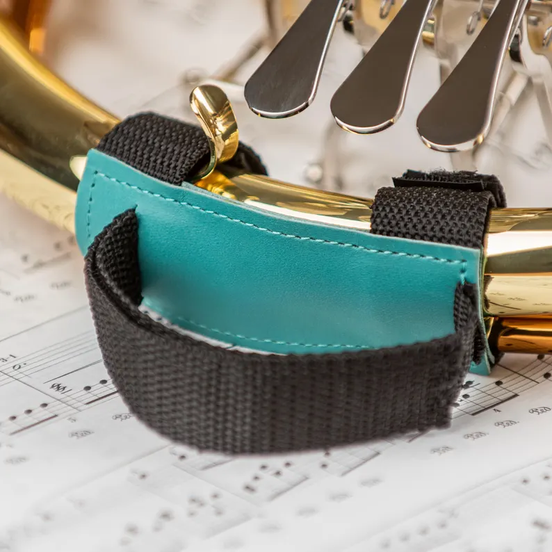 French Horn Leather Hand Guard – Comfortable Grip & Instrument Protection
