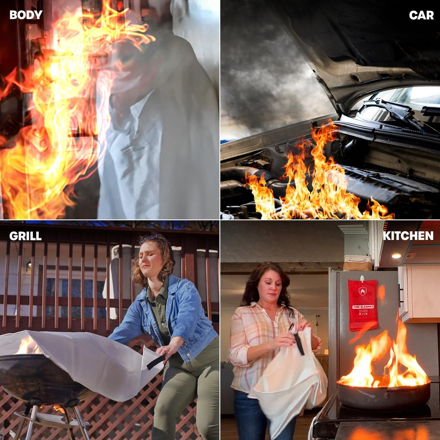 Fire Blanket β Ultimate Kitchen Fire Safety Protection