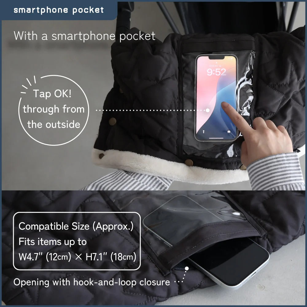 Stroller Hand Muff โ Warm Hands for Winter Walks