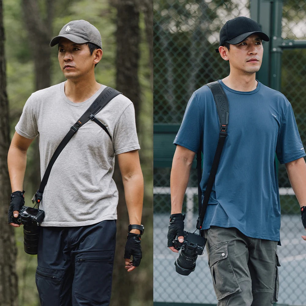 Camera Strap Pro โ Quick Release Shoulder Strap for Stable Carrying