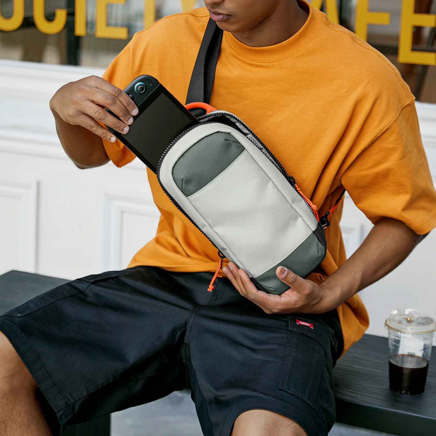 Nintendo Switch 2 Crossbody Bag โ Secure & Organized Gaming On-the-Go