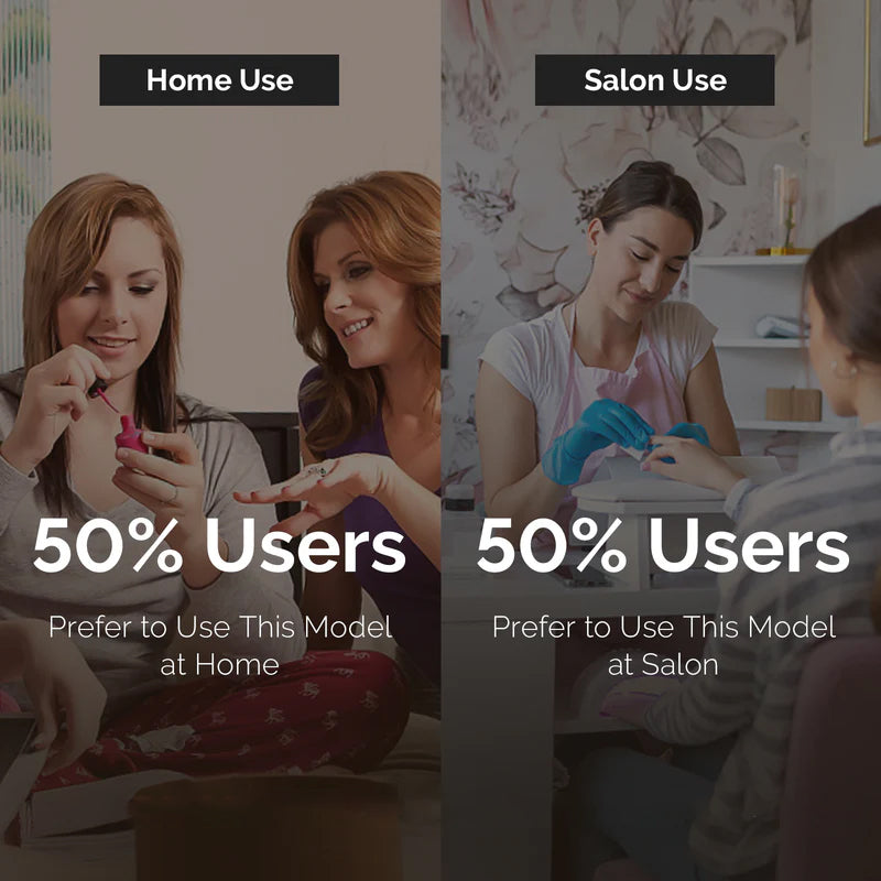 Rechargeable Nail Drill – Portable & Desktop 2-in-1 Design