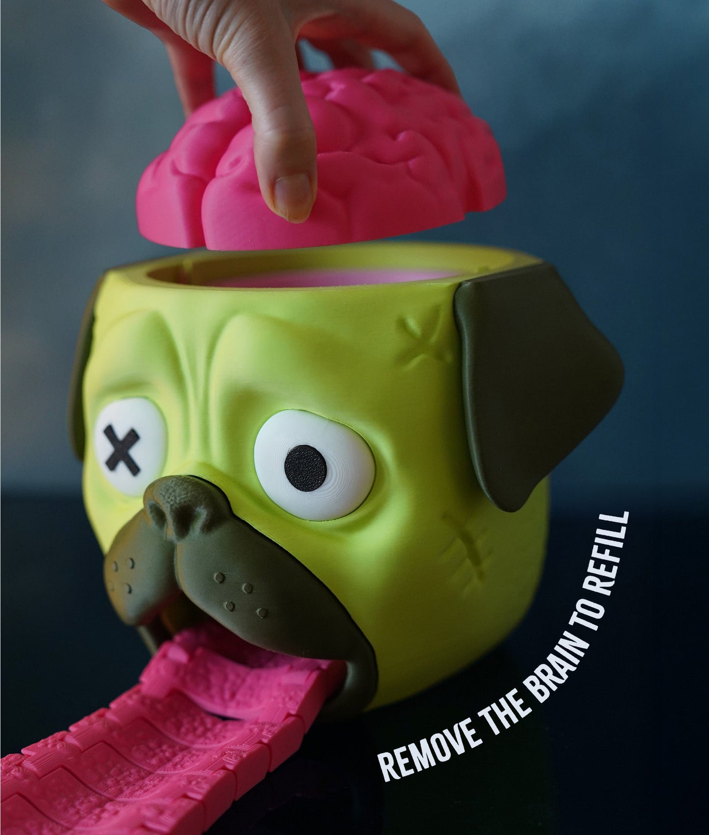 Candy Crawler Pug β The Spooky, Sweet & Hilarious Treat Dispenser