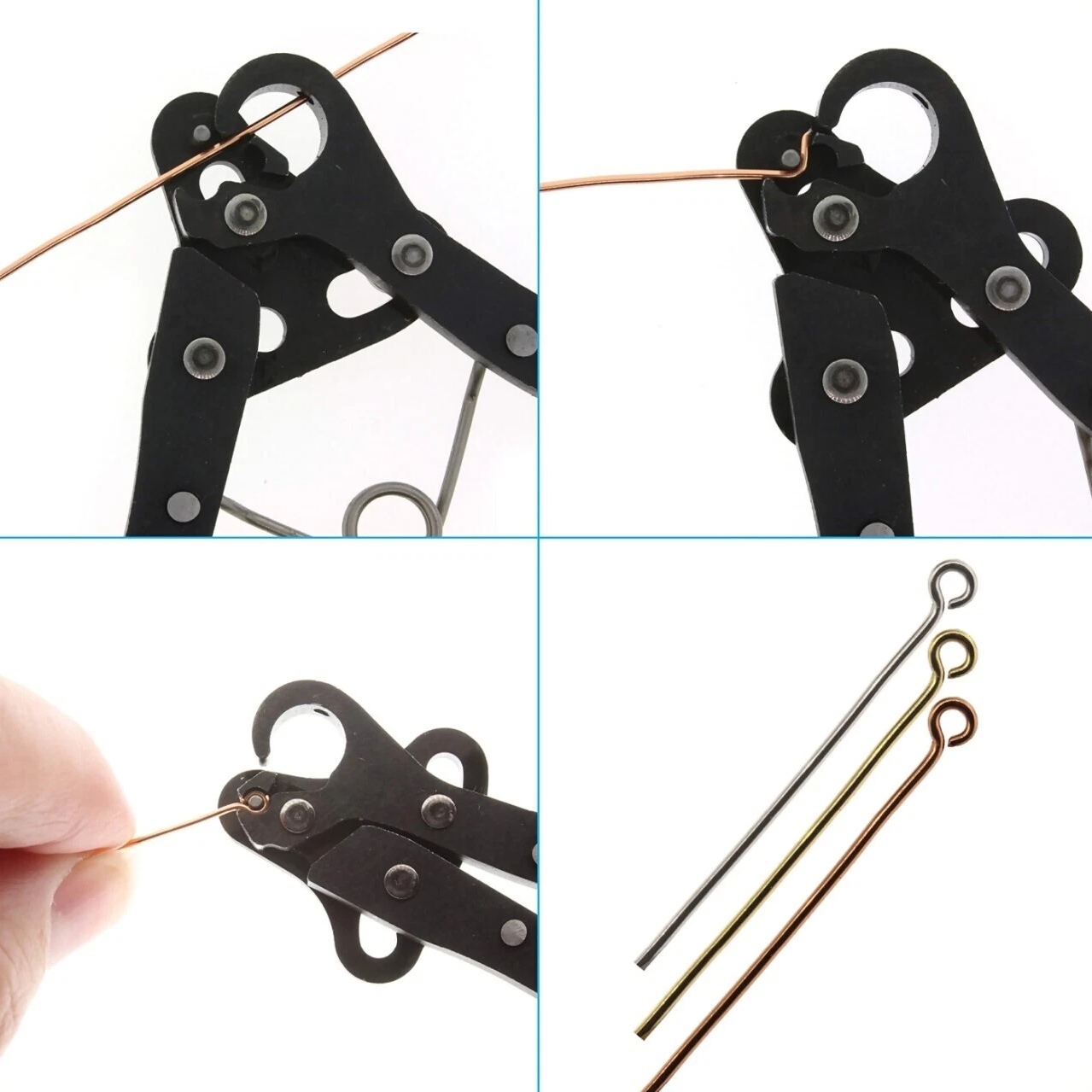 One-Step Looping Pliers β Create & Trim Perfect 1.5mm Jewelry Loops with Ease