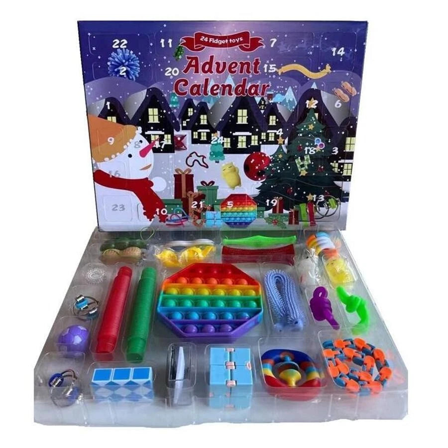 Sensory Fidget Toy Advent Calendar β 24 Days of Christmas Surprises