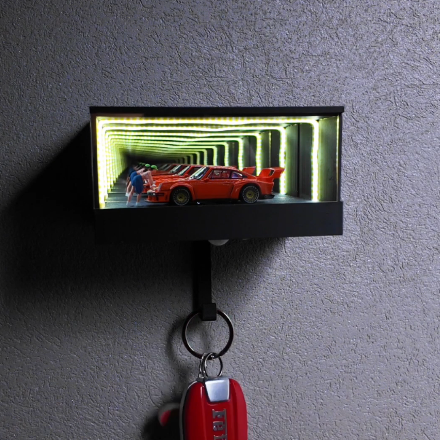 1:64 Scale Model Cars – LED Light Display Case