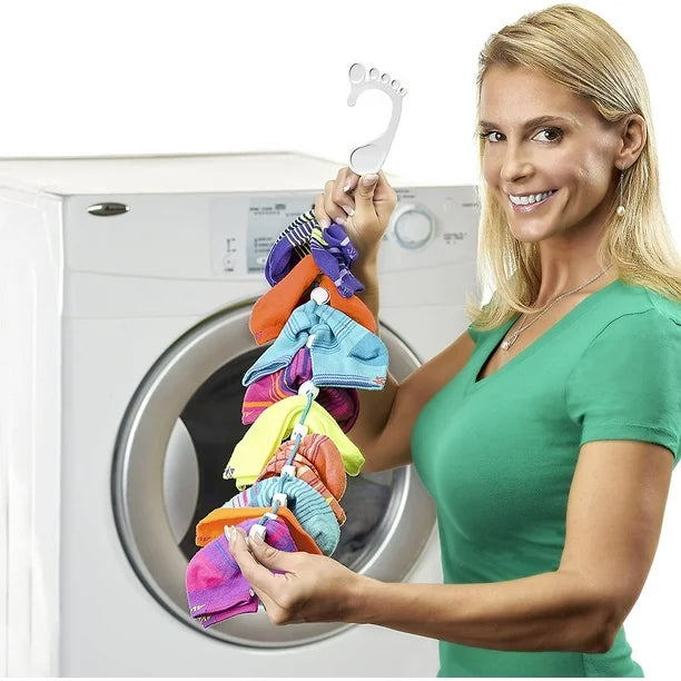 Socks Laundry Organizer – 2 Pack Sock Holder for Washing, Drying & Storage