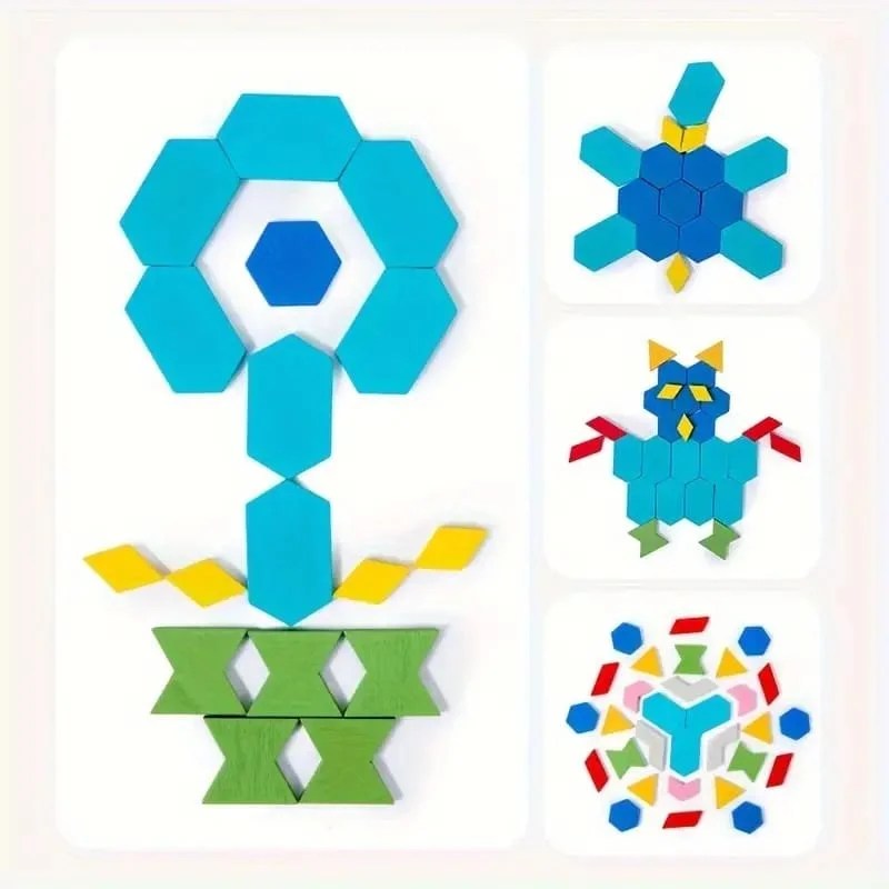 Shape Matching Puzzle – Educational Toy for Kids, Perfect Birthday Gift