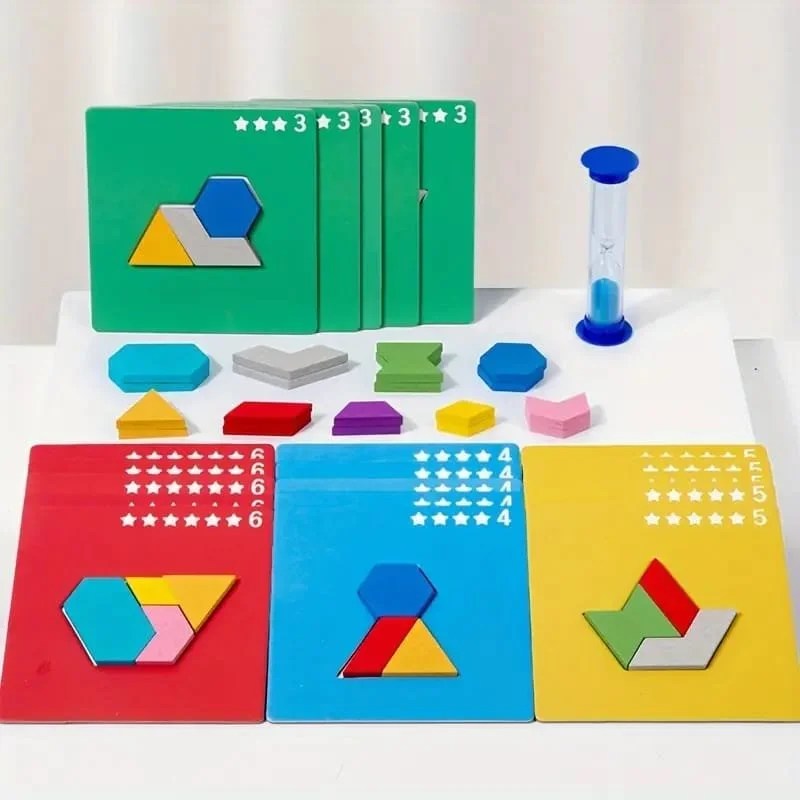 Shape Matching Puzzle – Educational Toy for Kids, Perfect Birthday Gift