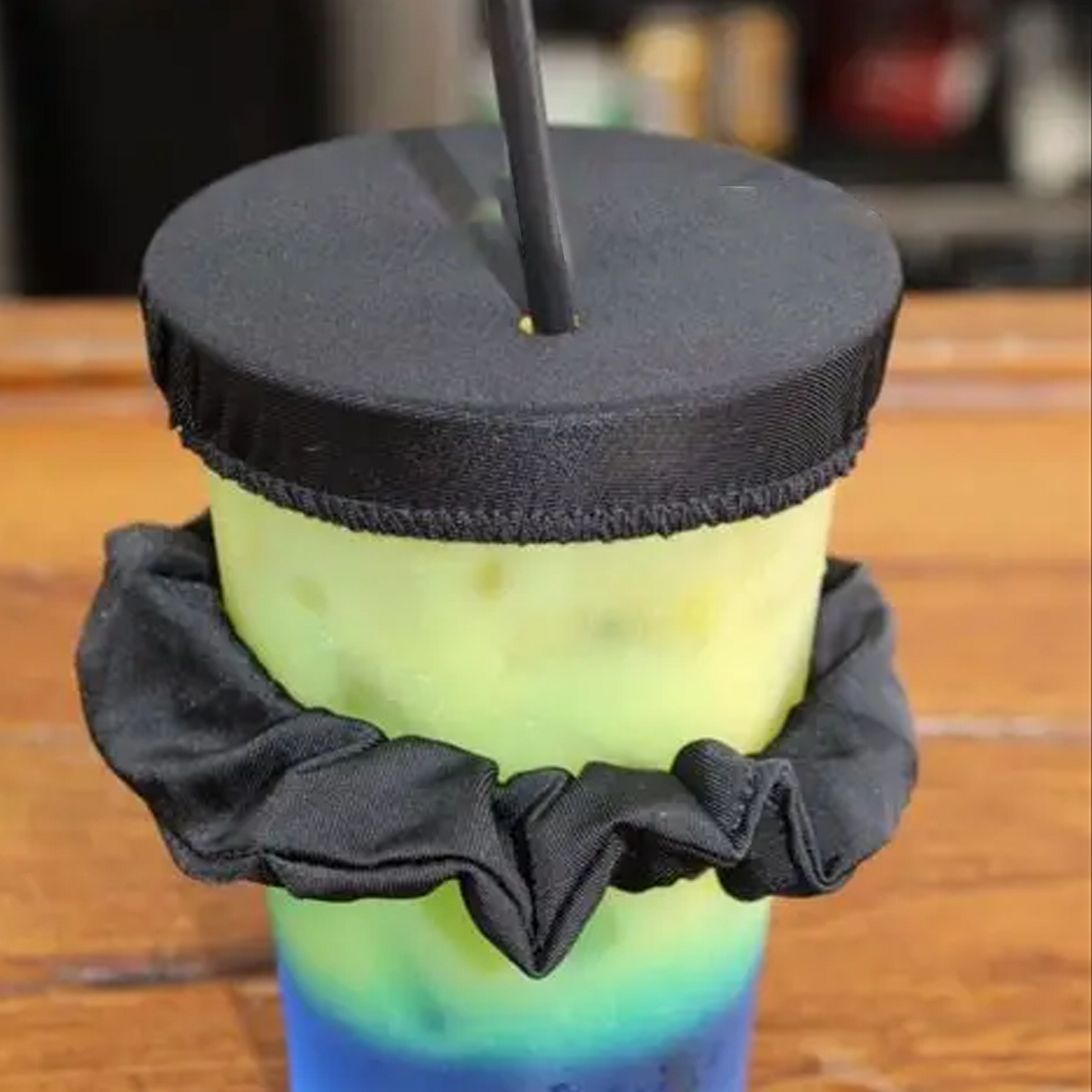 Satin Drink Cover Scrunchies