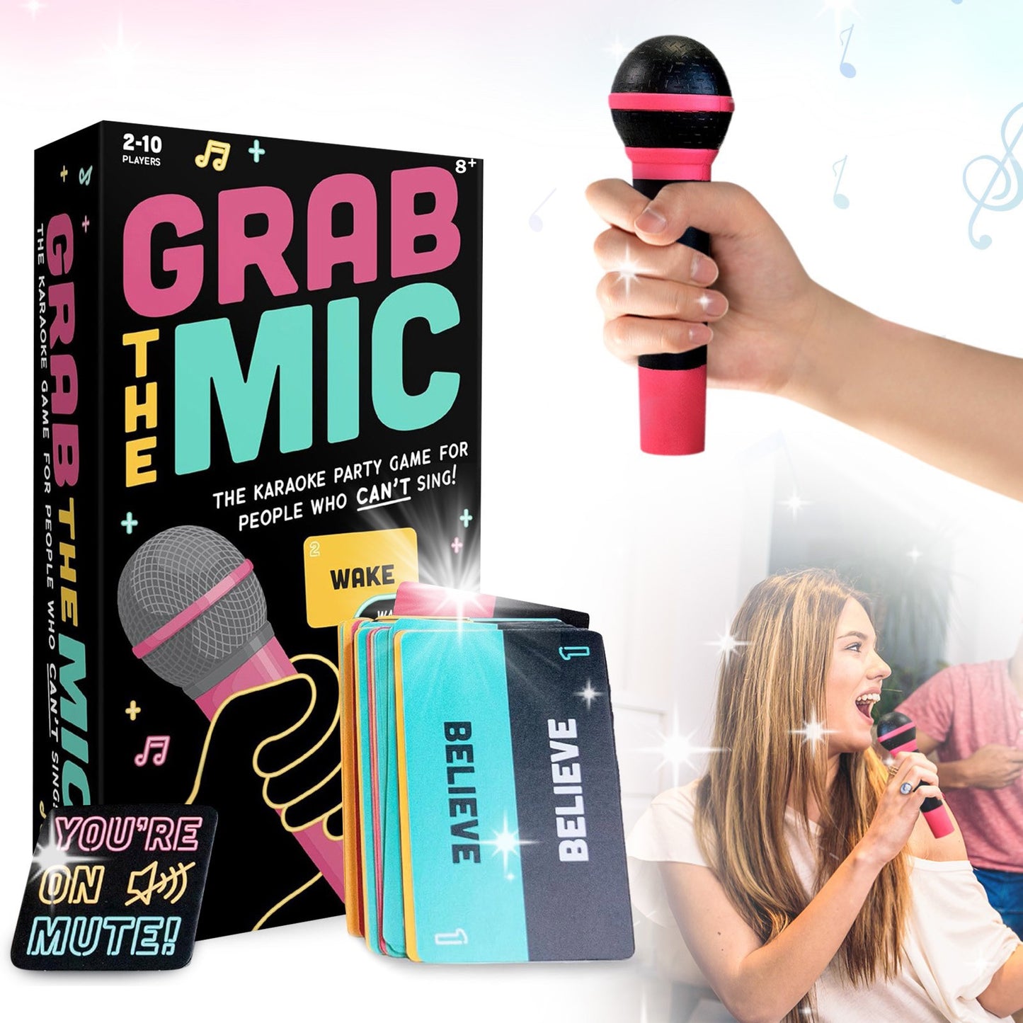 Microphone Grab Party Game – Fun & Hilarious Karaoke Night