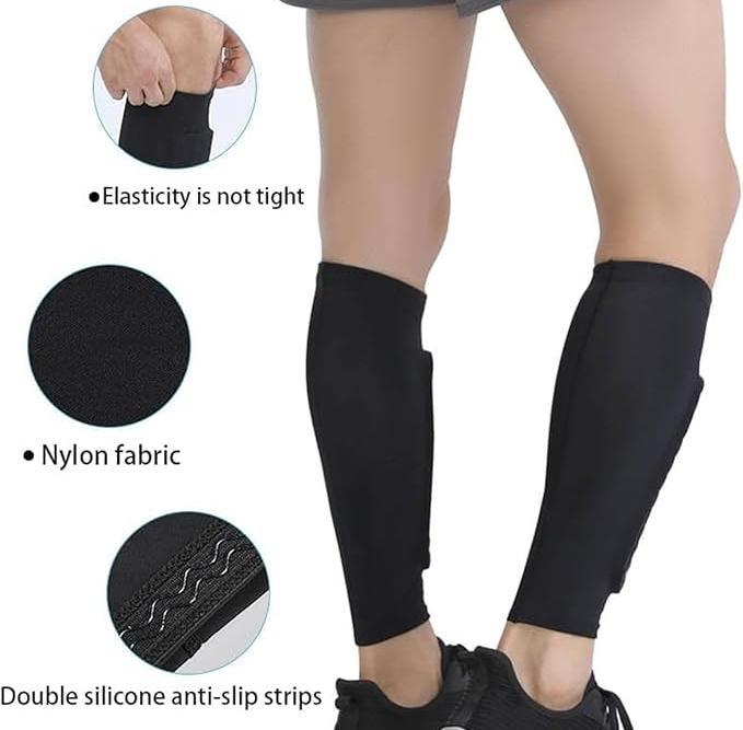 Shin Guards with Honeycomb Padding – Lightweight Protection for Kids & Adults