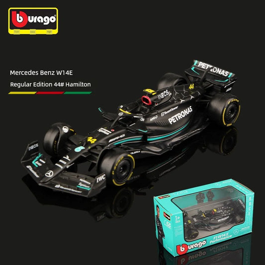 1:43 Formula Racing Car Metal Model – F1 Diecast Collectible with Driver Variants