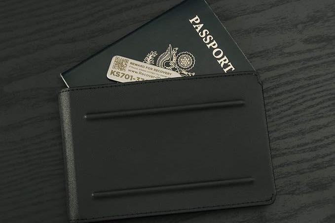 Passport Holder – Stylish Minimalist Travel Wallet | Holds up to 14 Cards | Secure & Organized for Easy Travel