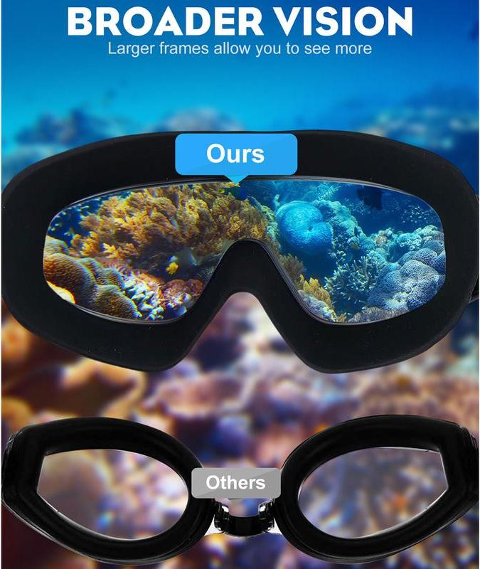 Men’s & Women’s Youth Leakproof Swimming Goggles – Wide Vision, Anti-Fog & Comfortable Fit