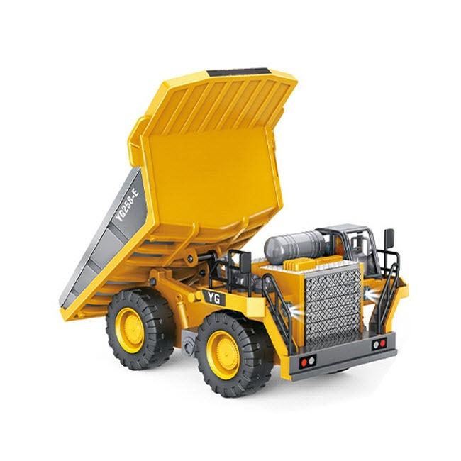 Mini Alloy Full-Scale RC Engineering Truck – 1/64 Mining Dump Truck Gift Set